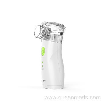 Small Ultrasonic Mesh Nebulizer with Two Mist-Spray Modes